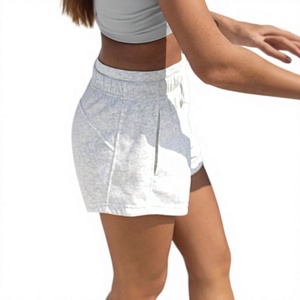 Stylish Breathable Lightweight Eco-Friendly Waterproof Floral Bow Polyester/Cotton Women's <b>Shorts</b> Customized Logo Elastic - Product Image 2