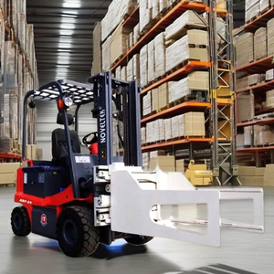 Système AC avancé chariot élévateur électrique batterie Lithium-Ion 1.5 tonnes capacité 5000 hauteur empileur de palettes pince de dossier de balle - Product Image 2