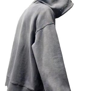 Sudadera con Capucha para Hombre, Estilo Urbano, Estampada, de Manga Larga, Precio Económico de Fabricante al por Mayor, Artículo Nuevo - Product Image 4