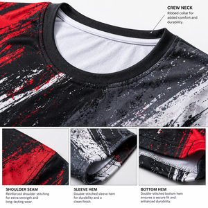 Factory Custom Light Weight Running <b>T</b>-<b>Shirt</b> Quick Dry <b>Polyester</b> Sports Wear Wholesale Sublimation Short Sleeve <b>T</b>-<b>shirt</b> - Product Image 4