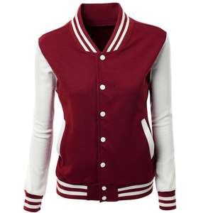 Customized Women's Knitted Varsity <b>Jacket</b> <b>Winter</b> Warm Lightweight Reversible Premium Quality Casual Style Button Wear Size Color - Product Image 4
