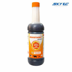 BoostaSky Energy, Estimulante del Apetito, Precursores Glucóneo-génicos (Cloruro de Colina, Niacina) para Ganado Vacuno, Ovino y Caprino |   Jarabe Sin Granos | - Product Image 1