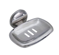 Tempat Sabun Stainless Steel, Wadah Sabun untuk Kamar Mandi, Produk Dinding, Tahan Air, Perlengkapan Rumah Tangga