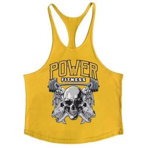 Débardeur de sport sans manches personnalisé pour homme, gilet de fitness à séchage rapide, t-shirt de course, impression de logo OEM, approvisionnement en gros - Product Image 4