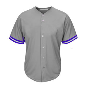 Uniformes de baseball personnalisés, coutures durables, fibres à séchage rapide, parfaits pour les équipes scolaires, les ligues compétitives et les jeux de loisirs. - Product Image 2