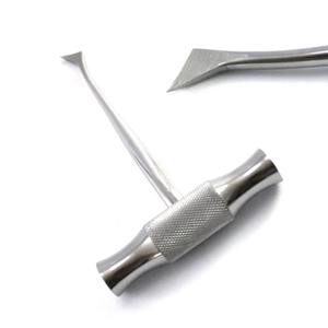Elevador dental Cryer Barry de alta calidad, curvado a la izquierda, de acero inoxidable, reutilizable, instrumento para extracción de raíces, certificado CE - Product Image 5