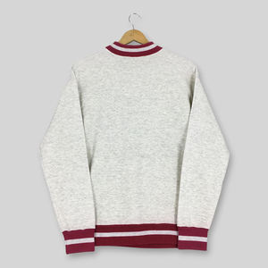 Sweat-shirt personnalisé à col montant Harvard, en molleton épais 350 GSM, style universitaire Ivy League, avec patchwork en chenille - Product Image 3