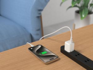 Cargador Rápido USB-C PD de 30W con PPS, Enchufe Estadounidense, para <span class=keywords><strong>iPhone</strong></span>/Samsung/Tablet/Laptop, N-AC003 GaN - Product Image 2