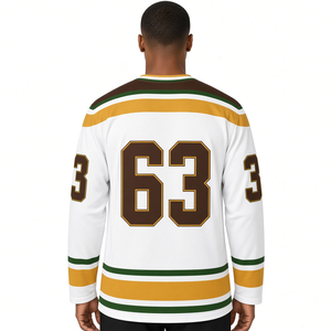IOTA IPT Almighty I Weißes Hockey-Trikot Herren Langarm-Sportshirt mit griechischen Buchstaben für Bruderschaften Athletic Campus - Product Image 6