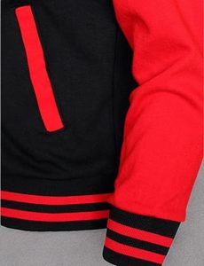 Factory Custom <b>Men</b> Wool Blend Eco-Friendly Winter Varsity <b>Jacket</b> White Sleeve <b>Letter</b> Embroidery Chenille Streetwear Letterman - Product Image 4