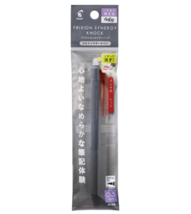 Bolígrafo de Gel Borrable PilotFricion Synergy Knock 03, Punta Ultrafina de 0.3 mm, Escritura Suave, Paquete Hangsell (P-LFSK-13) - Product Image 3