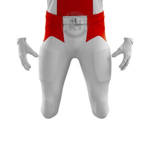 Uniforme de football américain en polyester de haute qualité, matériau léger et résistant, idéal pour les entraînements, les matchs et les tenues d'équipe - Product Image 6