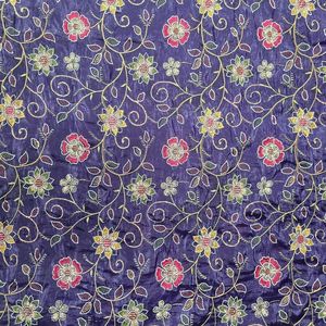 Tissu de velours de luxe brodé avec un design jacquard à paillettes pour robe de soirée, robe de fête et vêtements de mode formels - Product Image 5
