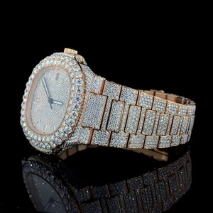 Reloj de Lujo Deportivo al por Mayor con Esfera Ovalada, Cristal, Alarma, Unisex, Estilo Hip Hop, con Moissanita VVS1 Color D, Mecánico Automático - Product Image 5