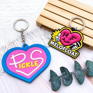 Fabricant OEM Porte-clés fabriqué avec logo personnalisé Porte-clés souple en pvc 2D 3D Porte-clés mignon en caoutchouc PVC Anime - Product Image 6