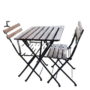 Juego de bistró de 3 piezas para exteriores de Vietnam, muebles de jardín ACACIA para Patio, juego de chat de madera hecho a mano de Vietnam - Product Image 6