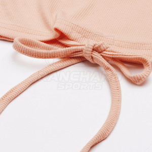 Women's Premium Heavyweight Cotton <b>Crop</b> T Shirt Fashion Oversized Wholesale Women's Casual <b>Crop</b> Tank <b>Top</b> - Product Image 2