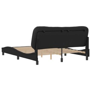 โครงเตียงหุ้มผ้าสีดำ - Product Image 6