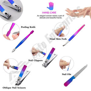 10 Pieces Manicure Set Men Women <b>Nail</b> Clipper Set Stainless Steel <b>Nail</b> Kit Manicure Kit Personal Care Pedicure <b>Nail</b> <b>Tool</b> Set - Product Image 3