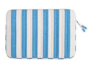 Funda Acolchada Ligera para Portátil de Poliéster con Cierre de Cremallera, Diseño a Rayas, Unisex, Gran Capacidad, para Viajes - Product Image 2