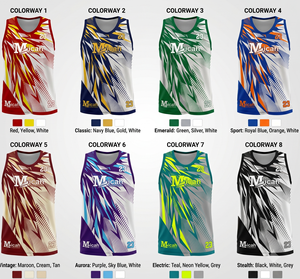 Uniformes de basketball géométriques personnalisés 2026 à séchage rapide pour équipes sportives - Micah Corporation - Product Image 2