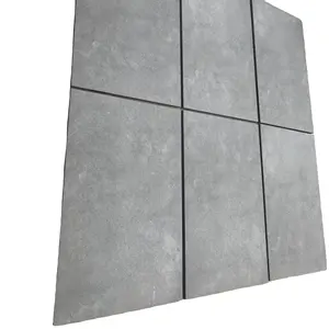 R11 çimento Asto gri 20 mm kalınlığında açık kaldırım geçit taş ağır açık porselen seramik yer karoları Mat