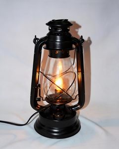 Handmade Vintage Black Metal <b>Hurricane</b> <b>Lantern</b> Oil Lamp Rustic Farmhouse Camping <b>Lantern</b> Decorative <b>Hurricane</b> Lamp for Indoor - Product Image 5