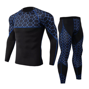 Unisex Compression T-Shirt Gym <b>Shorts</b> Suits <b>Tights</b> Jogging Fitness Active Wear Set 2 Piece Set Breathable Quick Dry 100% - Product Image 4