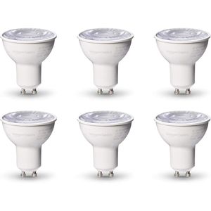 Bombilla LED MR16 Equivalente a 50 Vatios, 7W, Base GU10, Luz Blanca Diurna 5000K, Regulable, 10,000 Horas de Vida Útil, Focos de Bajo Consumo - Product Image 1