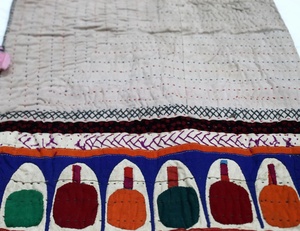 Vibrant Vintage Dowry Kantha Bag Banjara Bolso de compras para mujer - Product Image 4