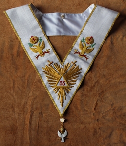 Collier d'Inspecteur Général du Rite écossais du 33e Degré - Product Image 1