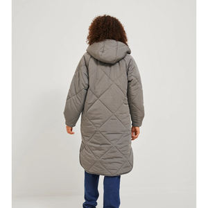 Chaqueta Acolchada Oversize para Mujer, Estilo Urbano, Ropa de Invierno, Chaqueta Casual Cálida con Logotipo Personalizado, Chaqueta Acolchada con Relleno, OEM - Product Image 6