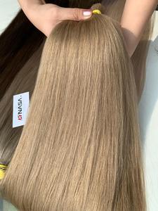 100g de cheveux vierges vietnamiens en vrac, super double trame, teinture brune, extensions de cheveux de luxe, prix de gros, cheveux fins pour bébé - Product Image 6