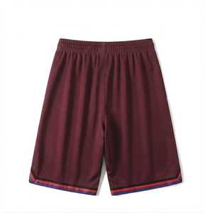 Pantalones Cortos de Baloncesto Transpirables de Malla para Hombre, Cintura Elástica, Secado Rápido, Bolsillos Laterales, Nombre del Equipo Personalizado Sublimado/Serigrafiado - Product Image 2