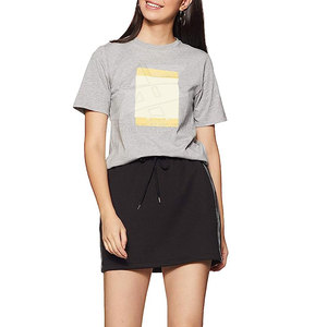 เสื้อยืดคอกลมผู้หญิงแฟชั่นสวมใส่สบาย น้ำหนักเบา ใช้งานได้หลากหลาย เสื้อยืดคอกลมผู้หญิง - Product Image 4