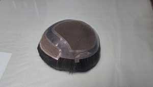 Taz Hair BD Prótesis Capilar de Cabello Humano Remy Indio con Onda Natural y Frente de Encaje, Calidad Premium - Product Image 6