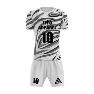 Dernier style d'uniformes de football en gros, ensemble d'uniformes de football pour adultes, uniforme de football de haute qualité - Product Image 2