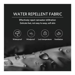 Men's Winter Warm Puffer Coat Men Packable Puffer <b>Jacket</b> Long Coat <b>with</b> Hooded Compressible Insulated Cold Weather Outerwear - Product Image 5