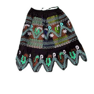Nouvelle conception de jupes de style hawaïen, micronésien et guamien, imprimé floral, tissu 100% polyester pour broderie, jupe personnalisée pour tenue insulaire - Product Image 5