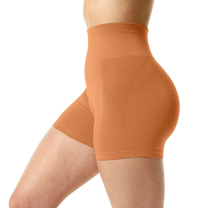 Pantalones Cortos Deportivos para Mujer, Transpirables, Antiarrugas, Ecológicos, de Secado Rápido, Elásticos, de Cintura Alta Acanalada, Ajustados - Product Image 1