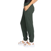 Yeşil Dimple Kışlık İki Parçalı Set Fermuarlı Ceketler ve Kargo Pantolonlar Kadın Polar Takım Kargo Eşofman Takımı Spor Salonu Eşofmanı