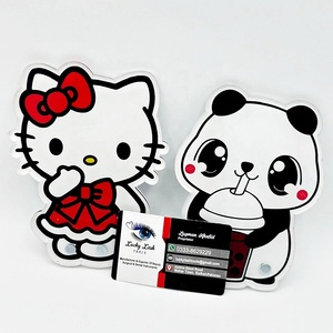 Paleta de Pestañas Personalizada de Acrílico Tamaño XL, Diseño de Gatito Rojo, Oso Dulce, Negro Iridiscente, Resistente al Agua, Herramientas para Pestañas de la Suerte, Venta al por Mayor - Product Image 5