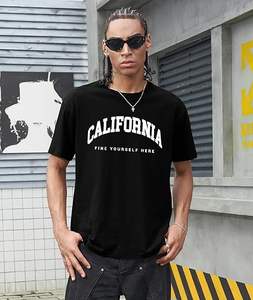 Camisetas gráficas para hombre, camisetas de verano con cuello redondo, manga corta, camisetas informales vintage - Product Image 4