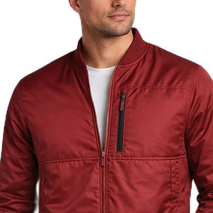 Blouson Bomber Homme Style Urbain Léger pour Tenue Décontractée Extérieure Fournisseur en Gros OEM ODM - Product Image 5