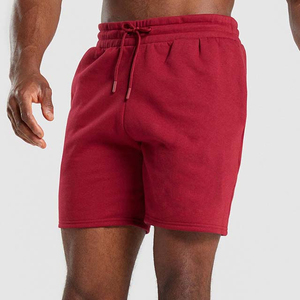 Shorts pour hommes bleu vif, doux, respirants, de haute qualité, en molleton personnalisé, pour le sport, la gym, décontractés, d'été, avec cordon de serrage - Product Image 6