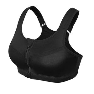 Soutien-gorge de sport sans coutures à maintien moyen, en polyester et élasthanne, respirant, confortable, léger, grandes tailles, pour femmes, en vente - Product Image 5