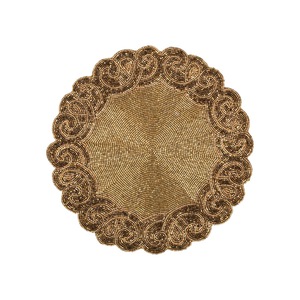 Plato Base de Lujo para Bodas, Duradero y Reutilizable, para Decoración de Banquetes de Hotel - Product Image 6