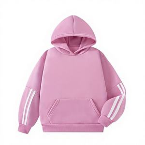 Factory Wholesale High Quality Custom Logo Printing Blank Children Cotton Kids <b>Boys</b> Hoodies Long Sleeve Hooded Sweatshirts - Product Image 1