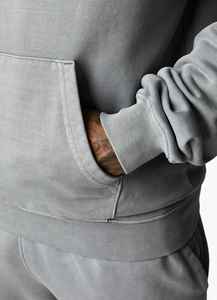 Ensemble à capuche pour homme, tendance automne-hiver, imprimé, décontracté, sportif, 220 GSM, 100% polyester - Product Image 3