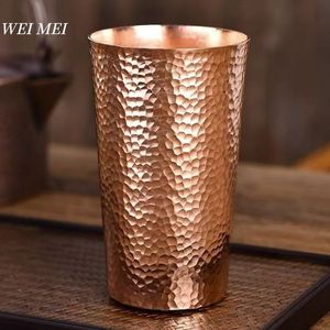 Vaso de Cobre Martillado Clásico, Precio al por Mayor, Hecho a Mano, para Cocina Ayurvédica y Bar - Product Image 3